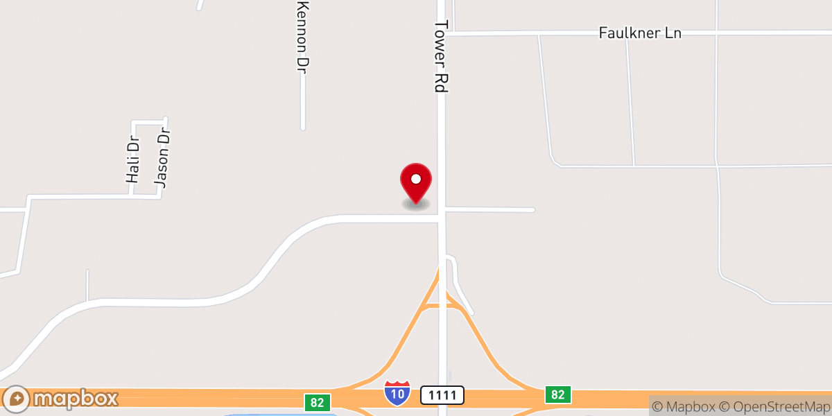 Map showing location of Acadia Parish Tourism