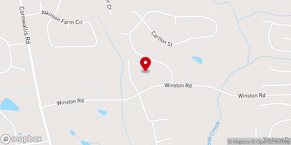 Map showing location of Southside Community Church