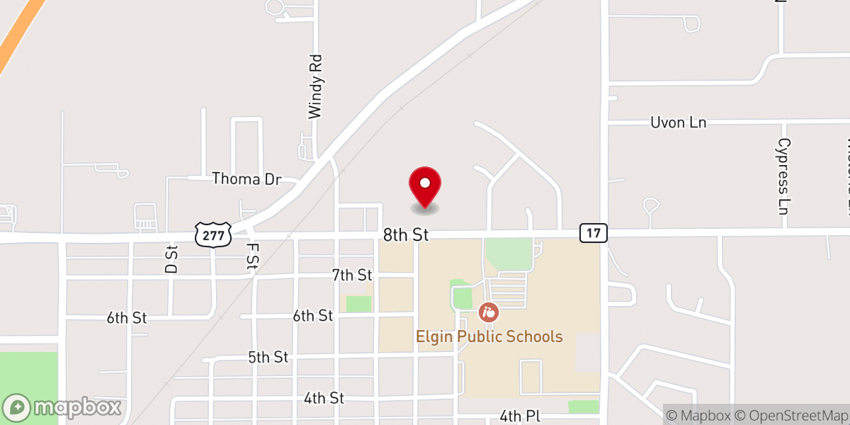 Map showing location of Saint Ann's Catholic Church