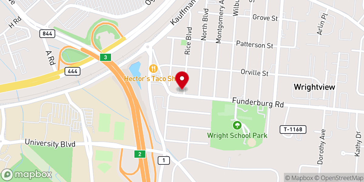 Map showing location of Celebration Worship Ministries