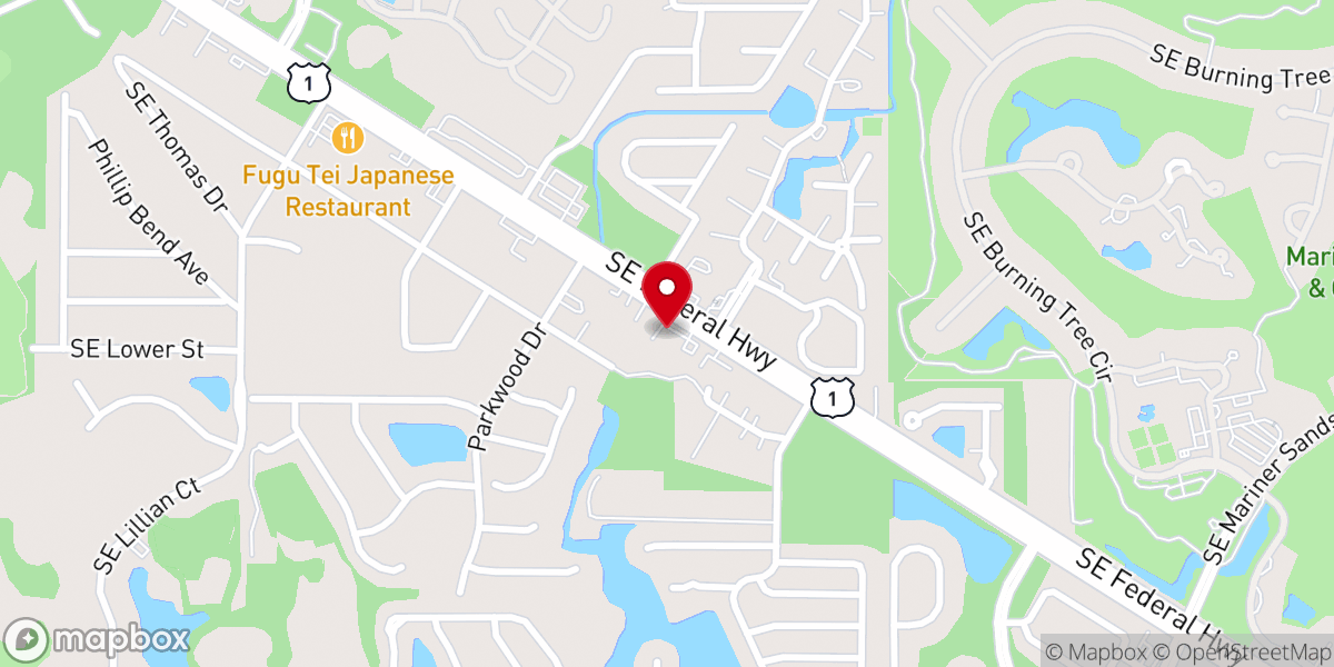 Map showing location of City Church