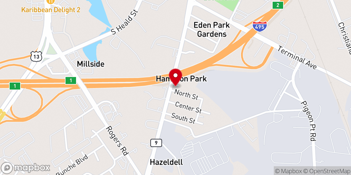 Map showing location of SolidRock-BaptistChurch