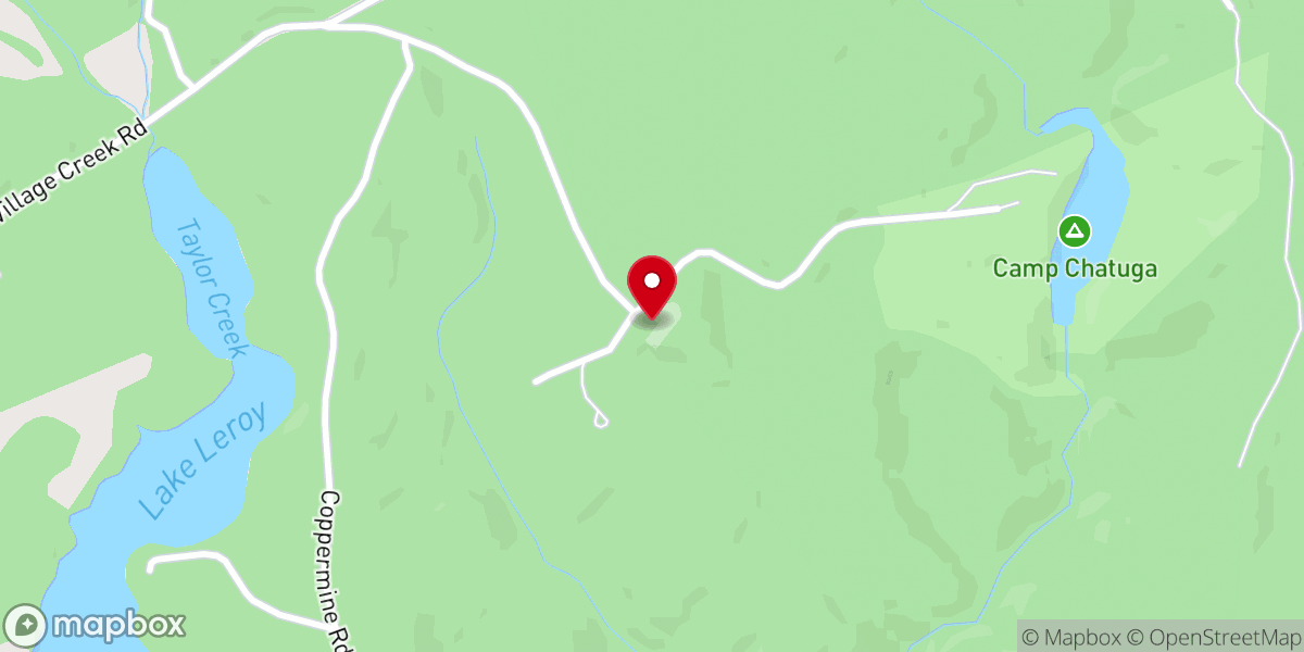 Map showing location of Bethlehem Baptist Church