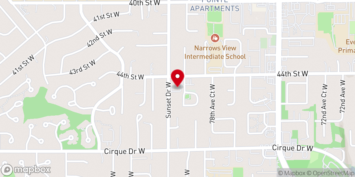 Map showing location of New Life Church