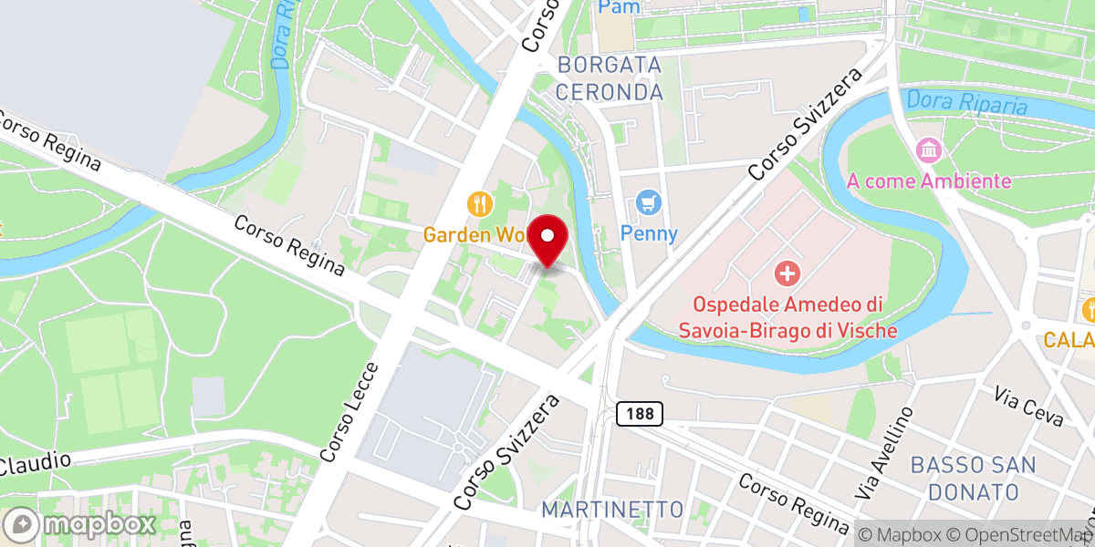 Map showing location of Chiesa Copta Santa Maria Vergine