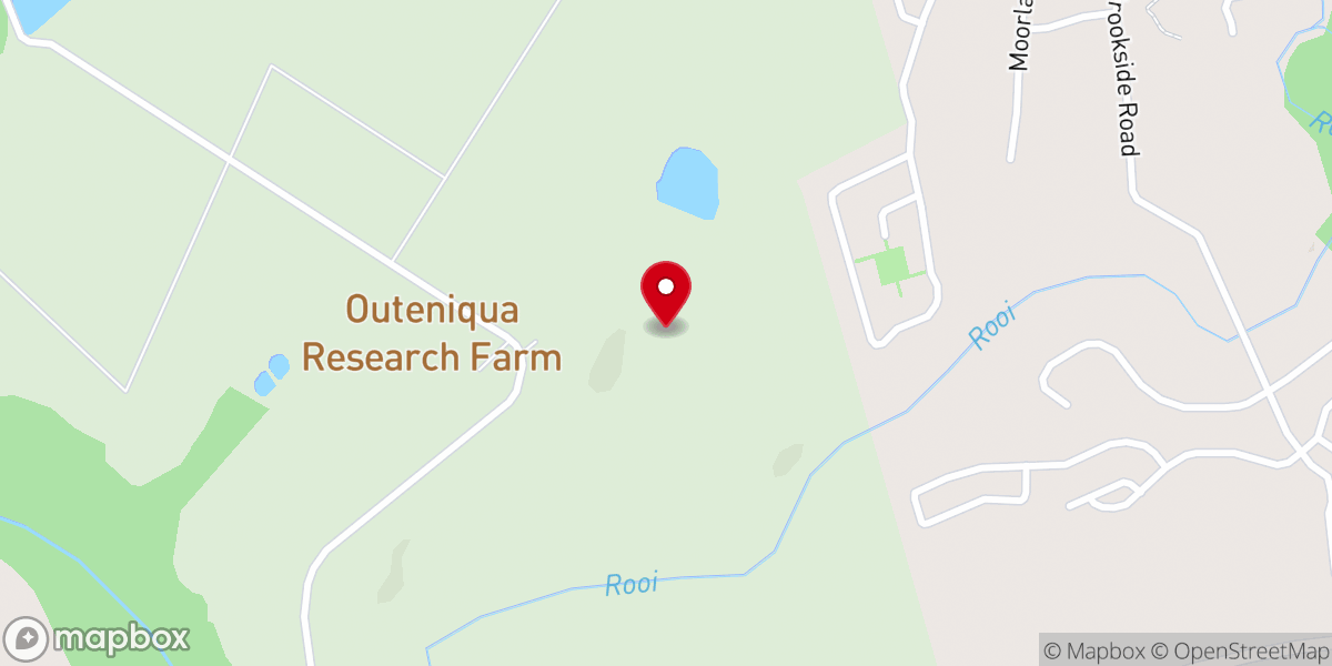 Map showing location of Anglican Diocese of George