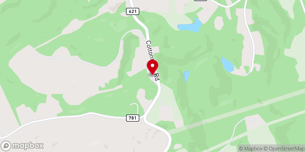 Map showing location of Altha Grove Baptist Church