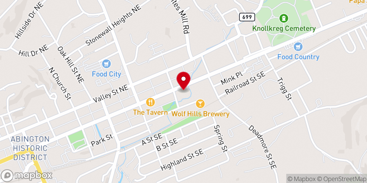 Map showing location of Charles Wesley United Methodist Church