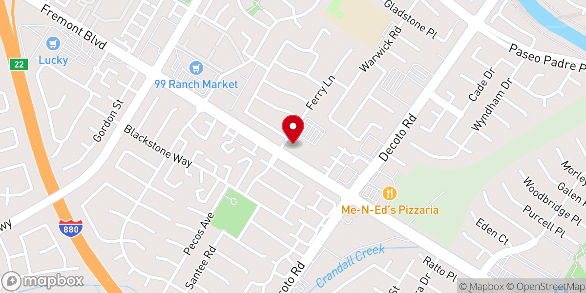 Map showing location of St James the Apostle Catholic Church