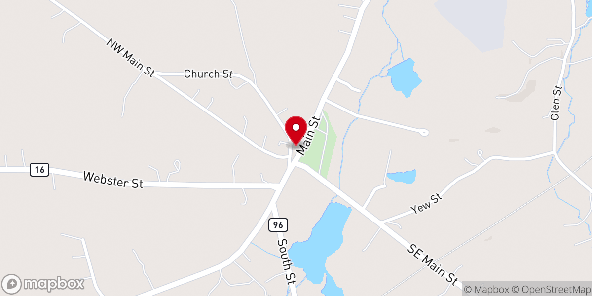 Map showing location of Old Douglas Town Common