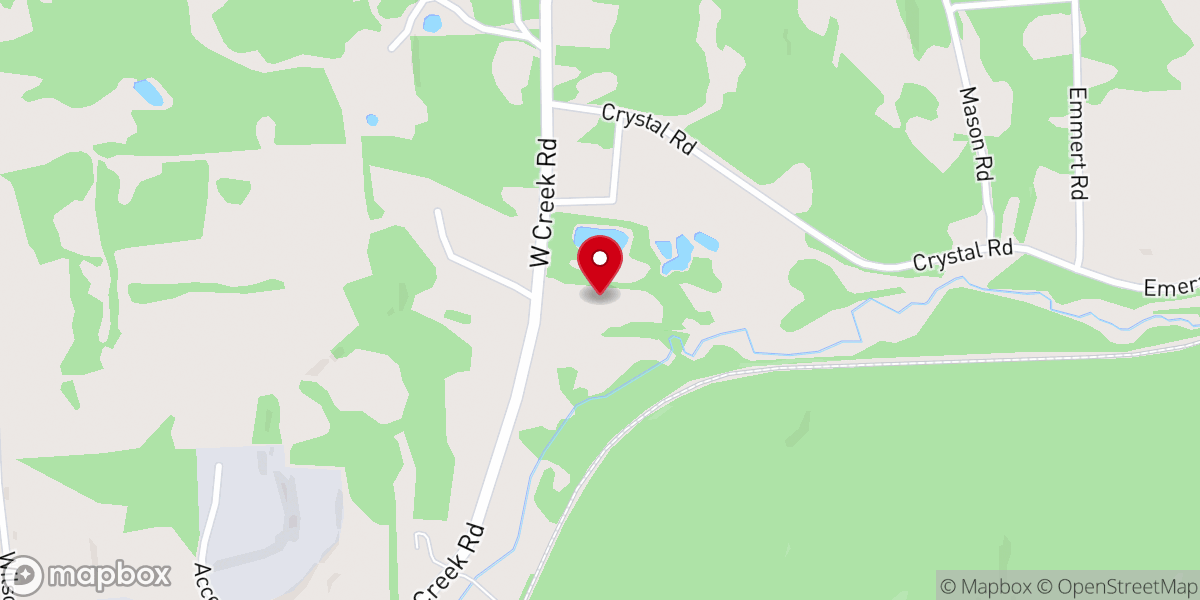 Map showing location of Faith Baptist Church
