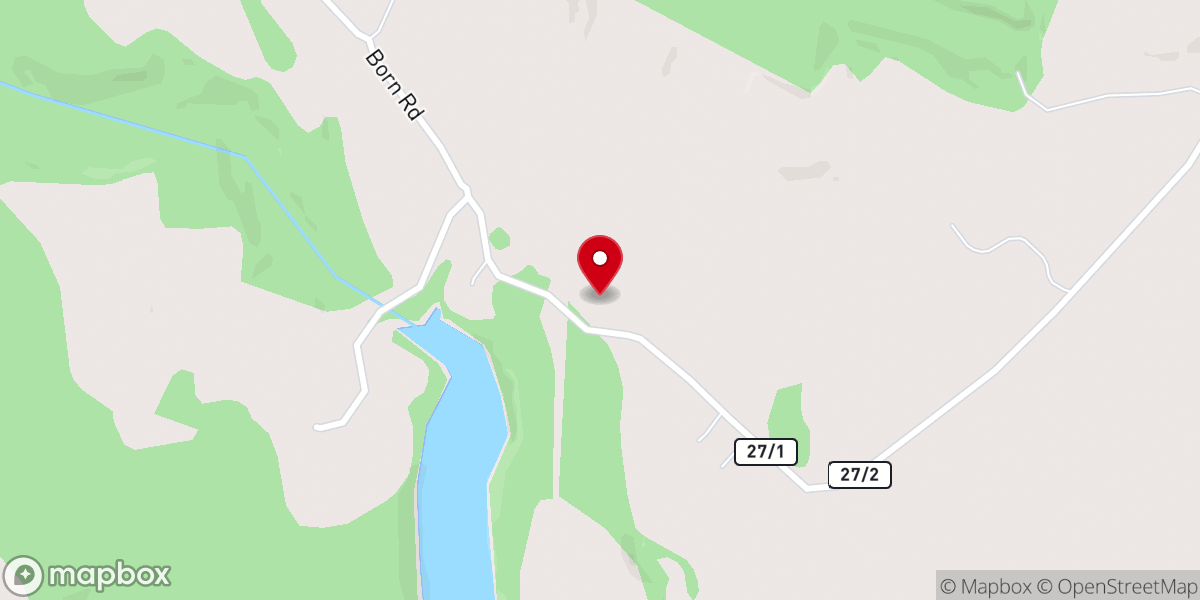 Map showing location of Zinn Chapel