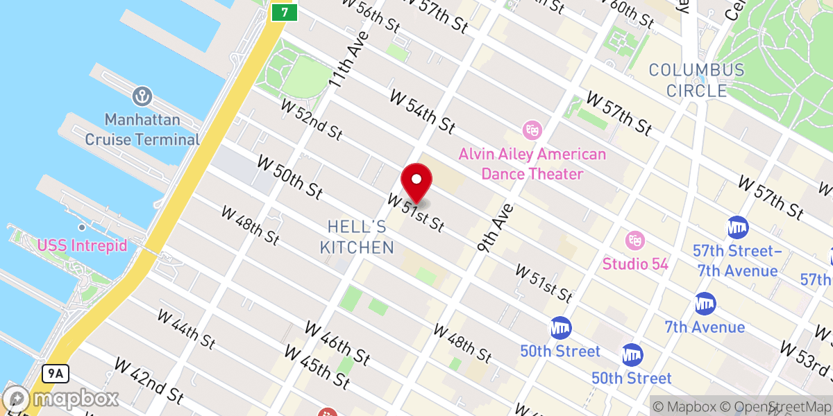 Map showing location of September 11TH Shrine of the Sacred Heart of Jesus