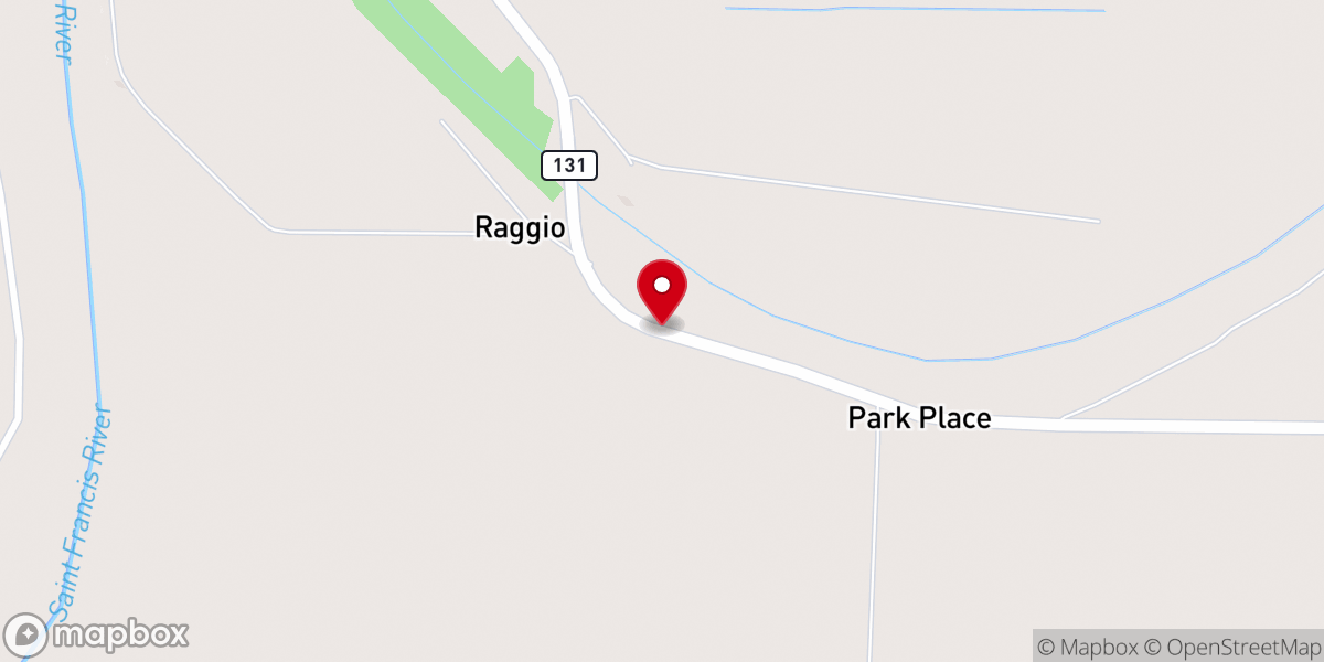 Map showing location of Haven Chapel