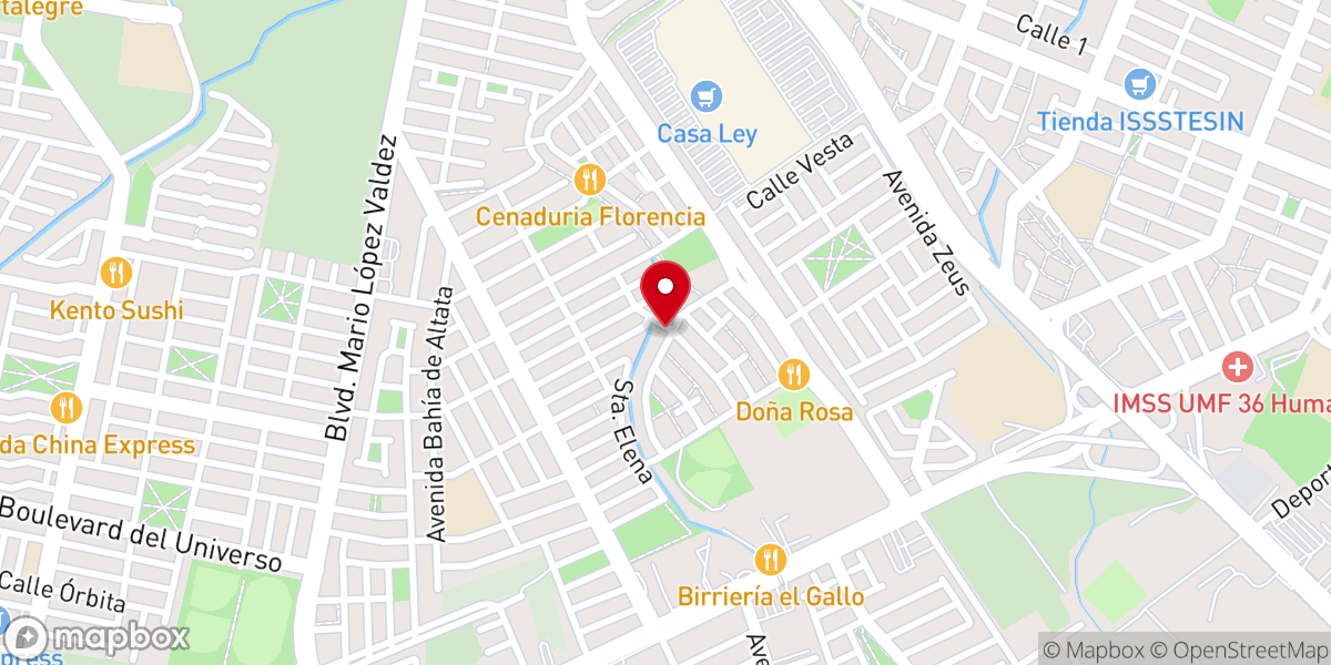 Map showing location of Iglesia de San Bartolomé