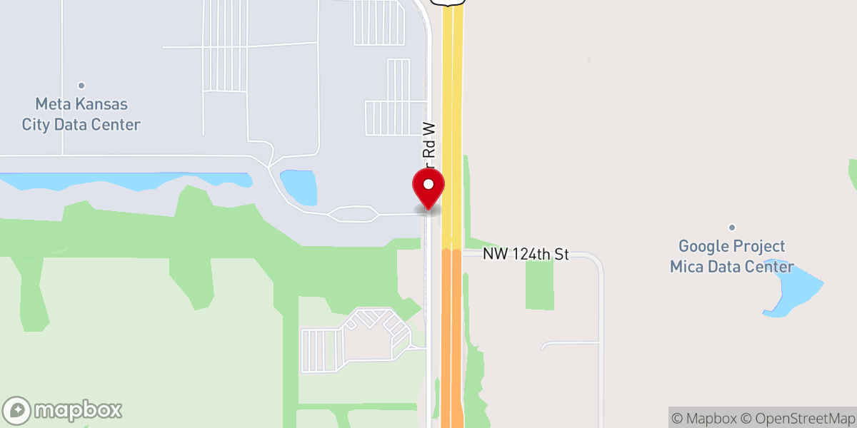 Map showing location of Pursuit Ministries