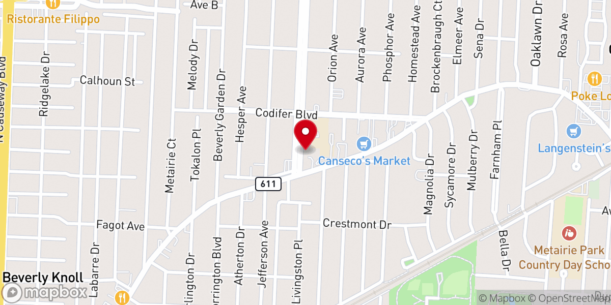 Map showing location of St. Catherine of Siena