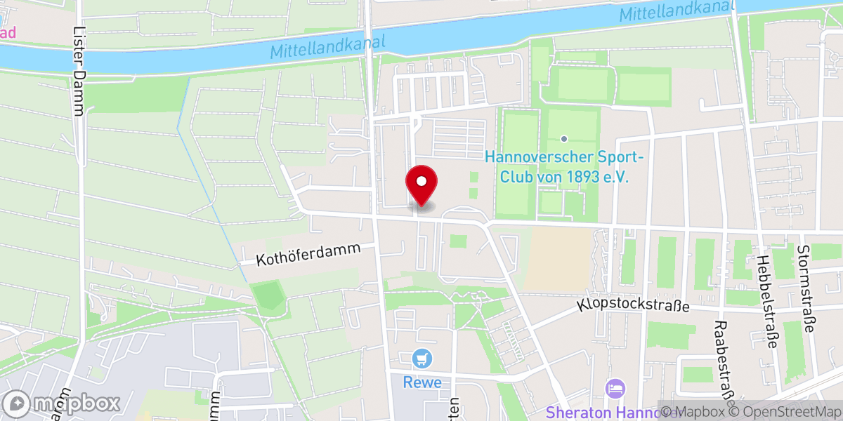 Map showing location of Arche Hannover / Evangelisch - Freikirchliche Gemeinde e.V.