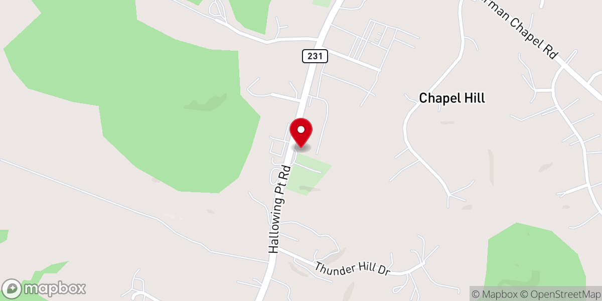 Map showing location of Defend the Faith in Christ Ministries