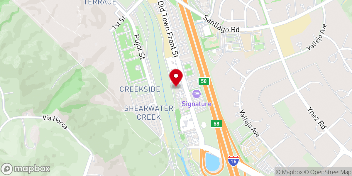 Map showing location of Rccg Harvest House Temecula