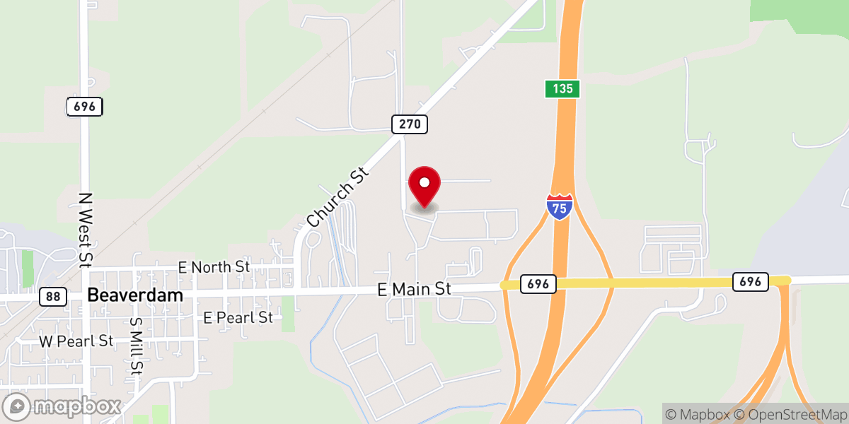 Map showing location of Mobile Chapel TFC, Second Chance Chapels