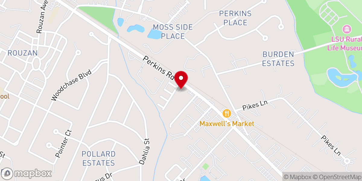 Map showing location of Good Shepherd Lutheran Church