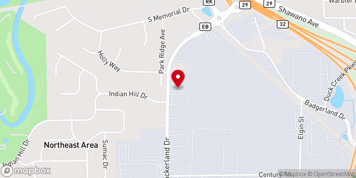 Map showing location of Iglesia - Revelacion Ministries