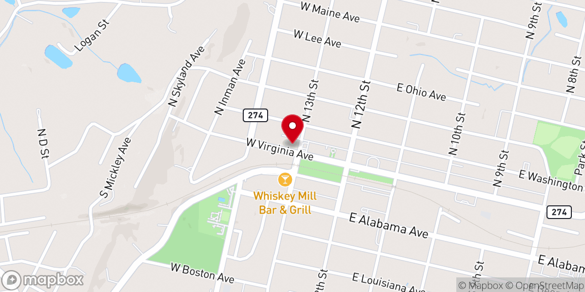 Map showing location of Fundamental Baptist Home Missions Inc