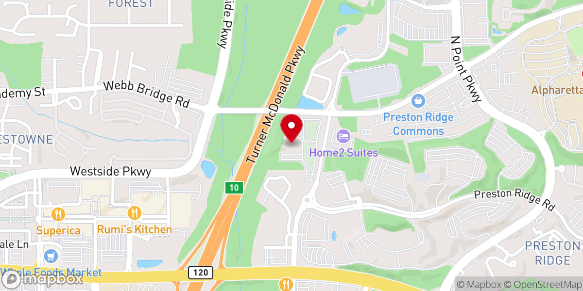 Map showing location of BigStuf Camps