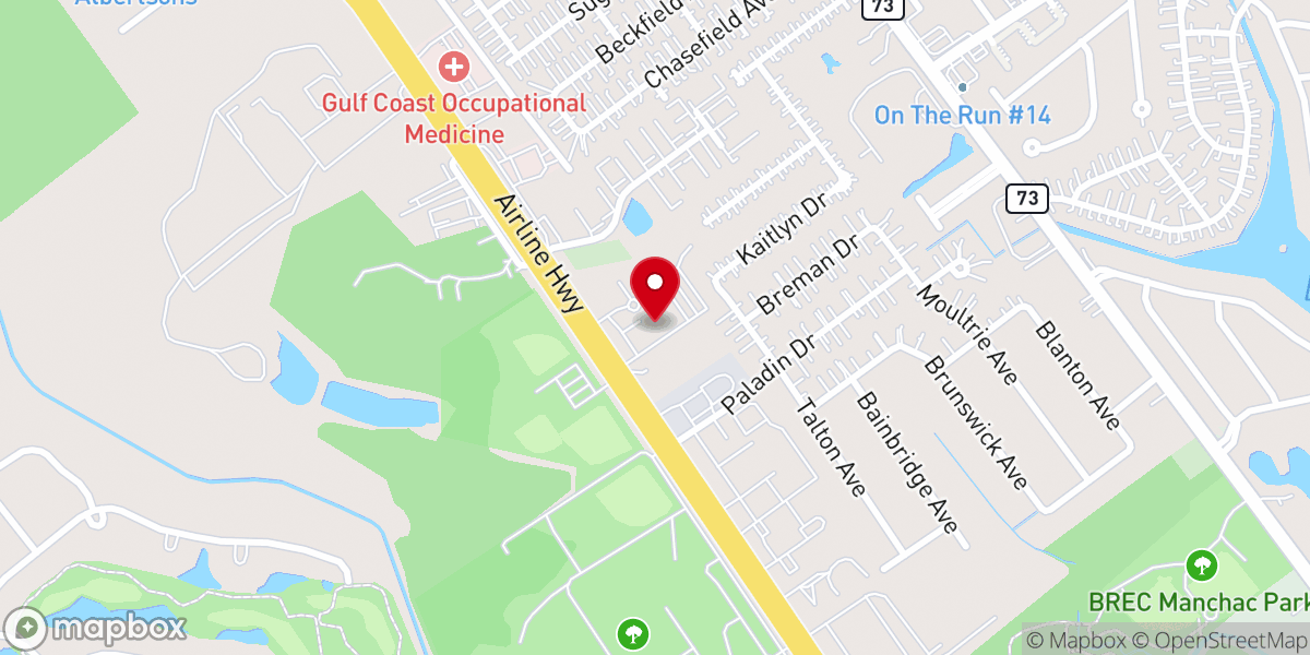 Map showing location of Celebration of Christ Church