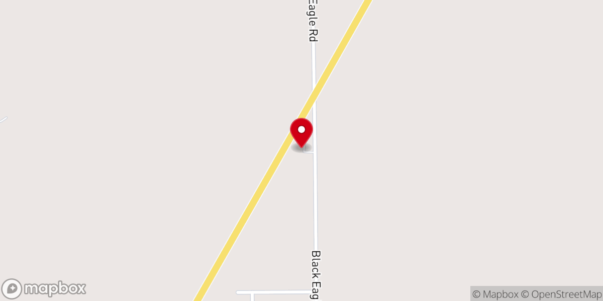 Map showing location of Rooted Revivals