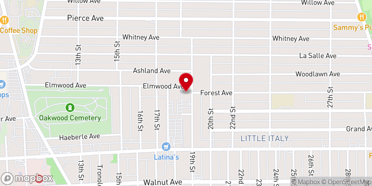Map showing location of Church of the Holy Saviour