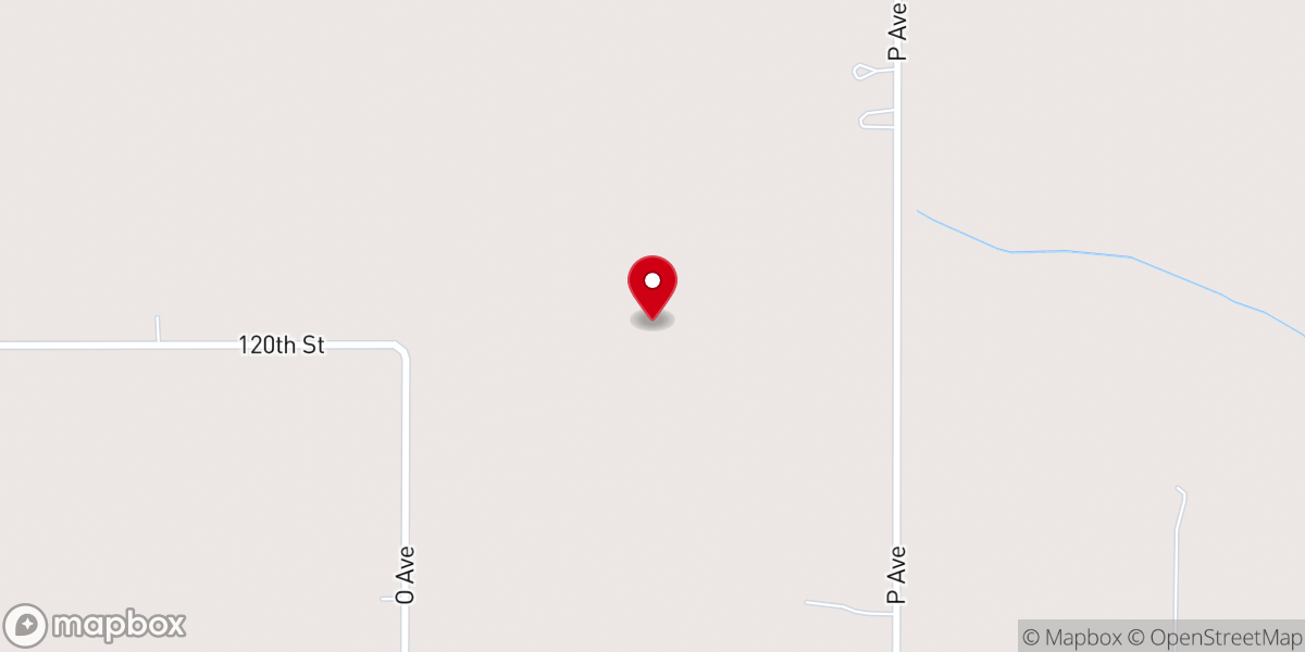 Map showing location of Buckingham Township