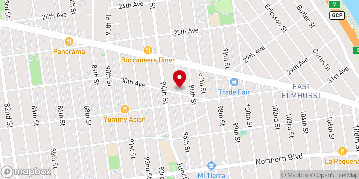 Map showing location of House of Grace Casa De Gracia