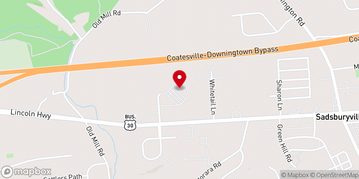 Map showing location of Gateway Church