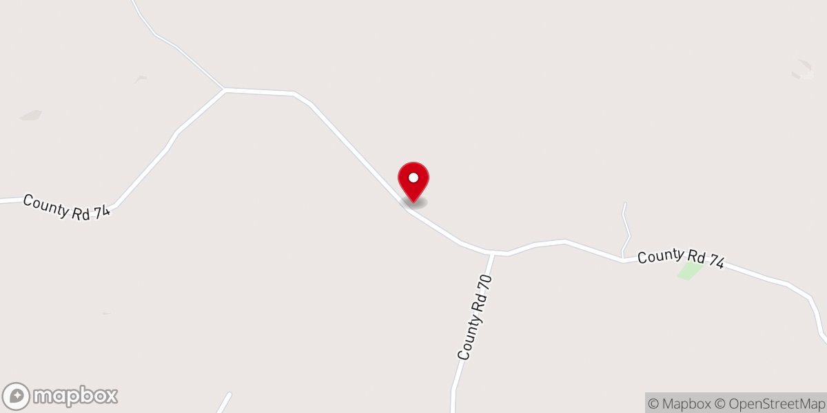 Map showing location of Pleasant Green Missionary Baptist