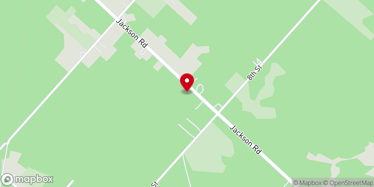 Map showing location of First Union Baptist Church