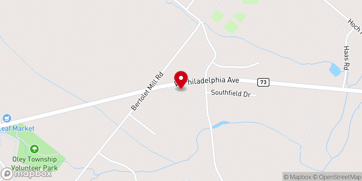 Map showing location of New Life Bible Fellowship Church
