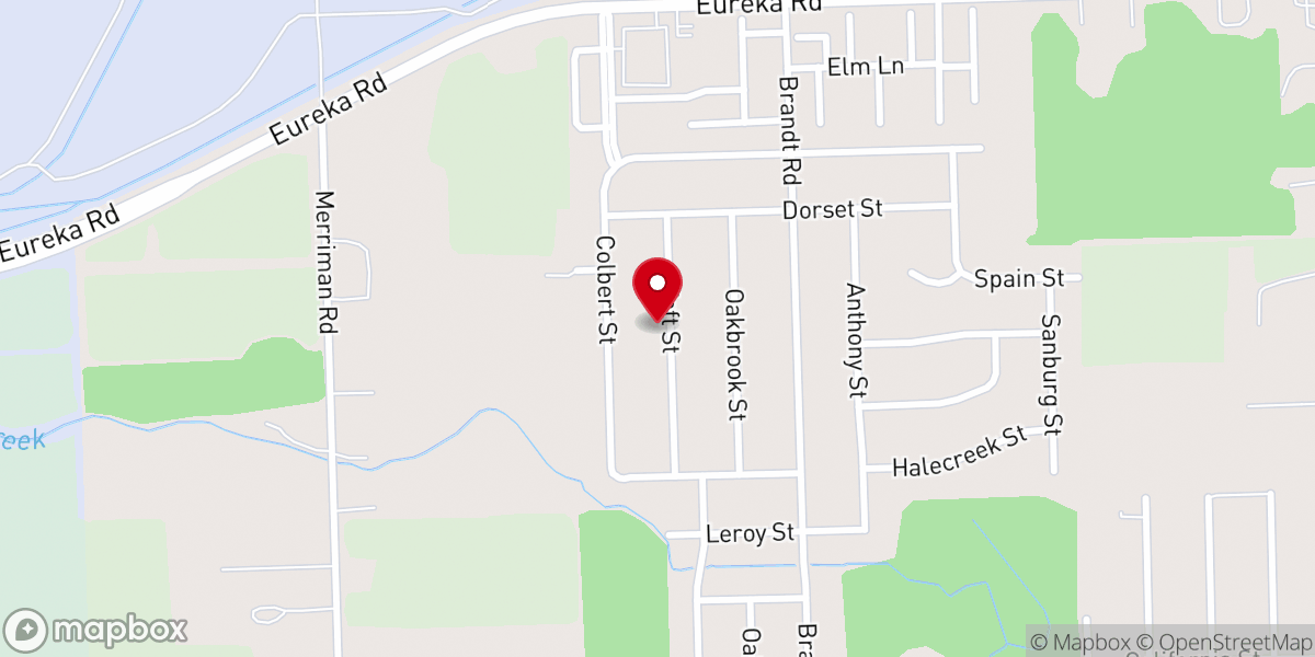 Map showing location of Free Faith International Church