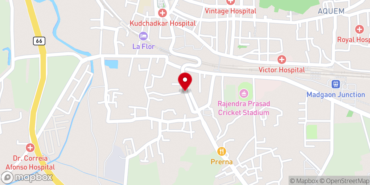 Map showing location of Bethel House Of Worship
