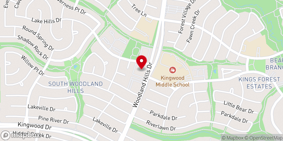 Map showing location of Good Shepherd Episcopal Church