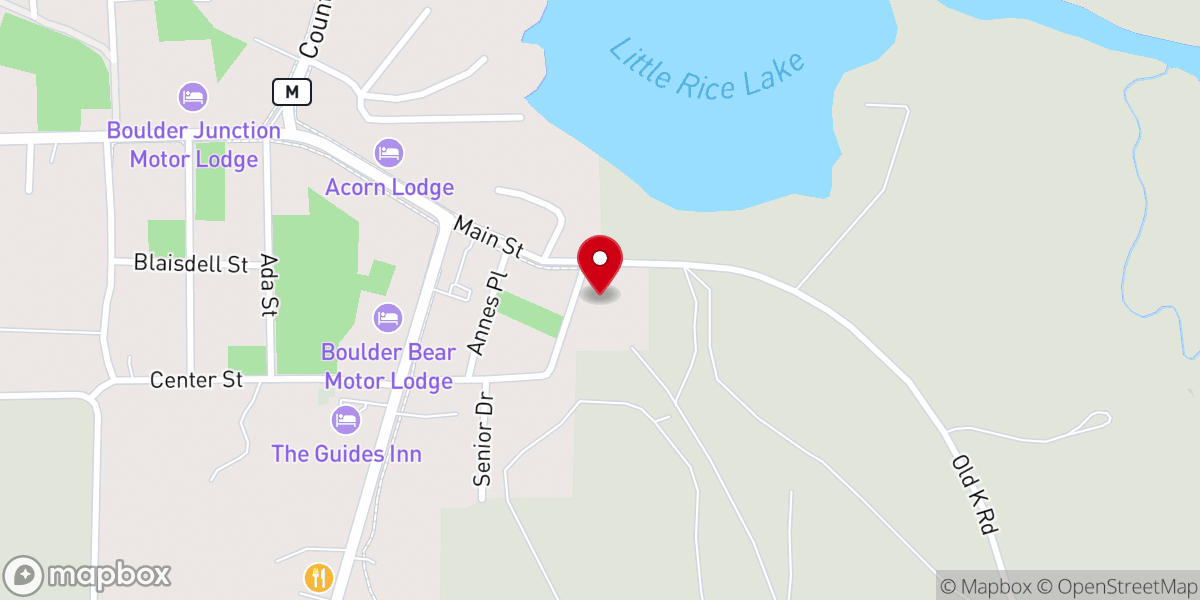 Map showing location of Trinity Lutheran Church (LCMS)