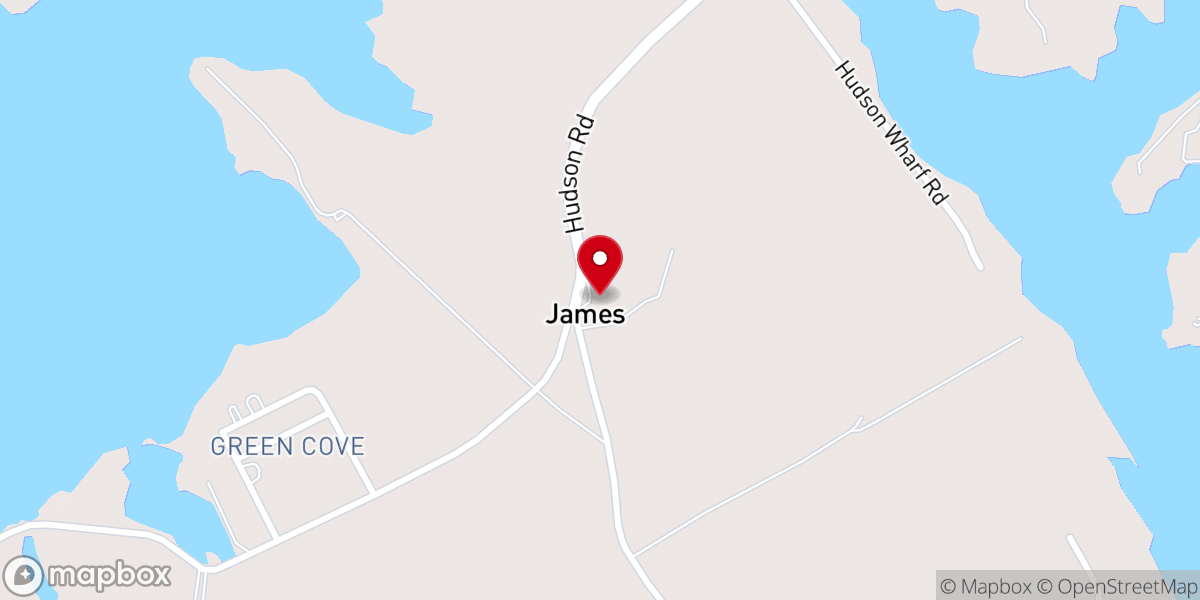 Map showing location of Speddan United Methodist Church