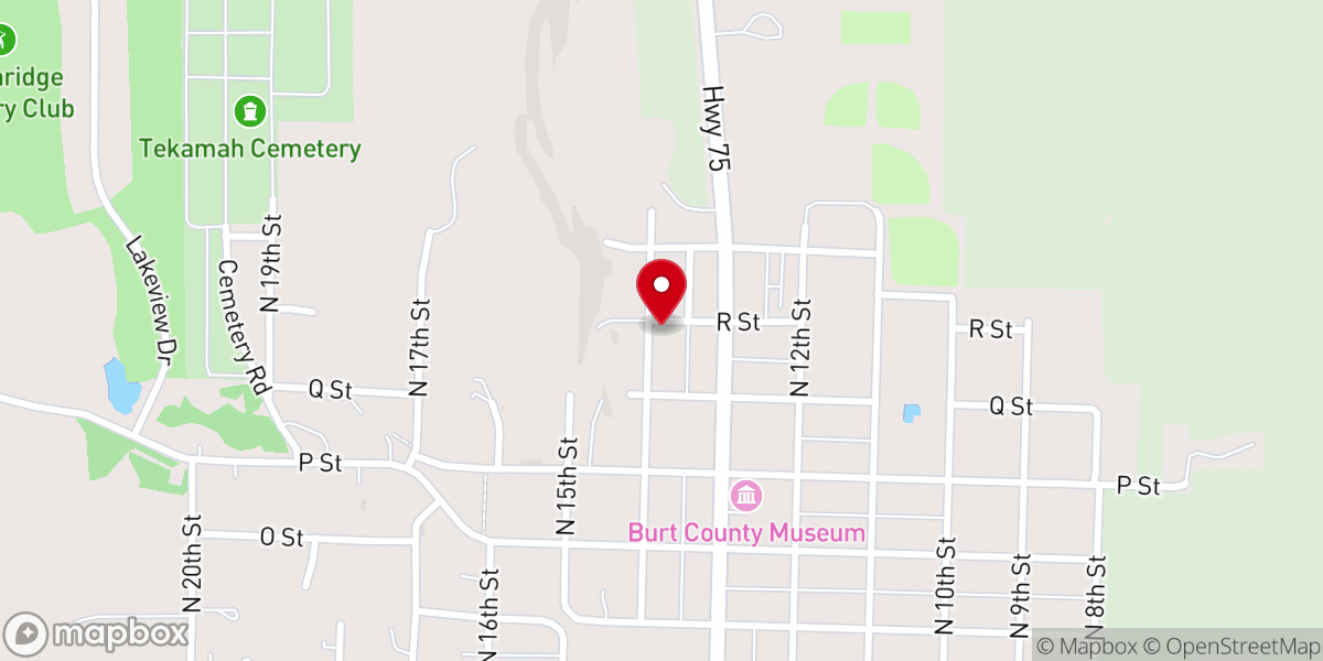 Map showing location of St Patrick's Catholic Rectory