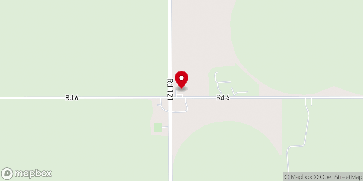 Map showing location of Trinity Lutheran Church