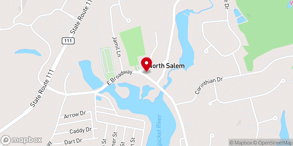Map showing location of United States Postal Service