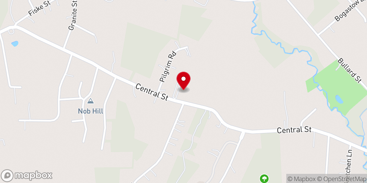 Map showing location of Christ the King Lutheran Church