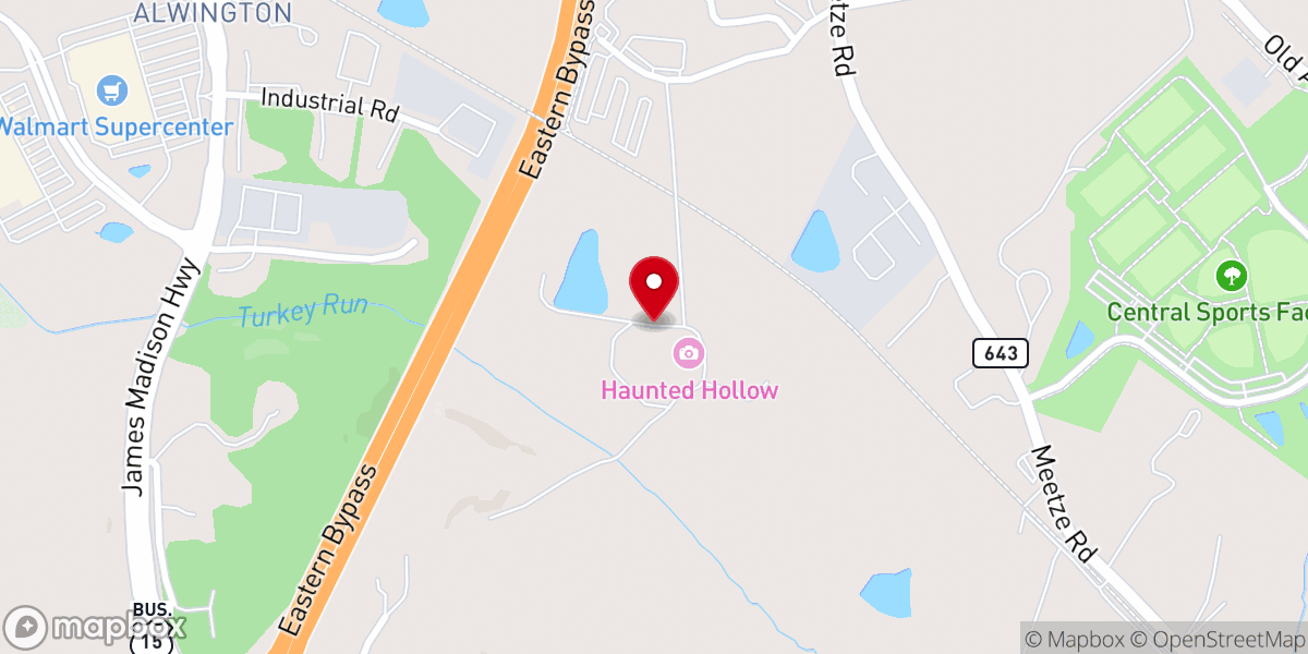 Map showing location of Maple Tree Farm Va