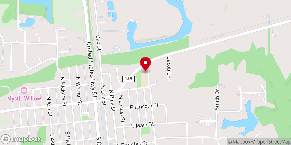 Map showing location of Desoto School District