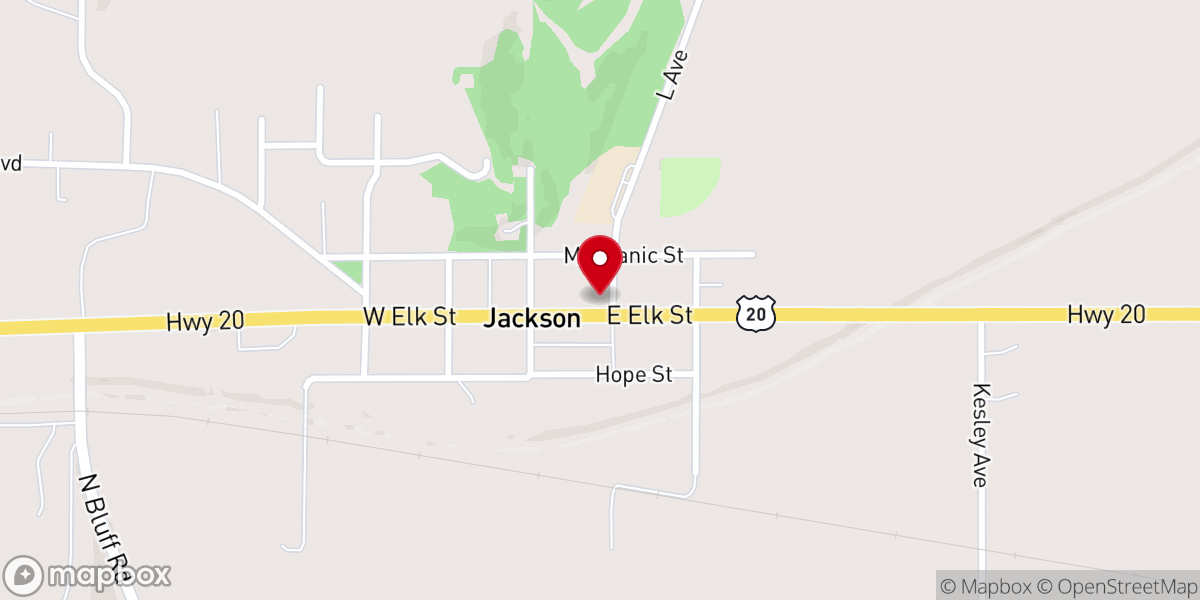 Map showing location of St Patrick's Catholic Church